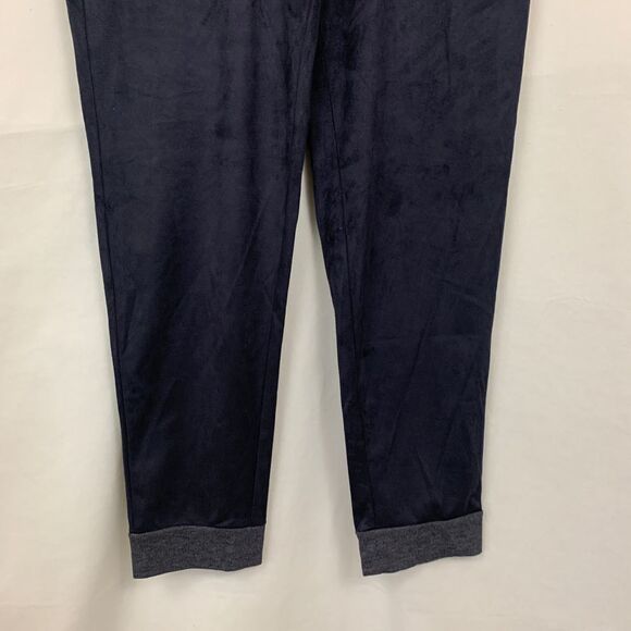 LOGO by Lori Goldstein Faux Suede Jogger Pants - Picture 3 of 7